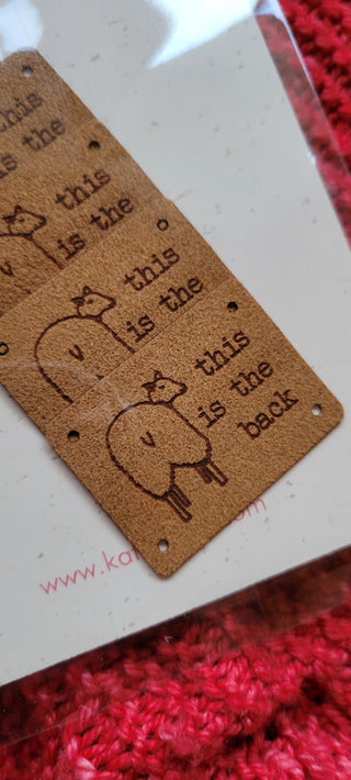 Garment Tag (this is the back)