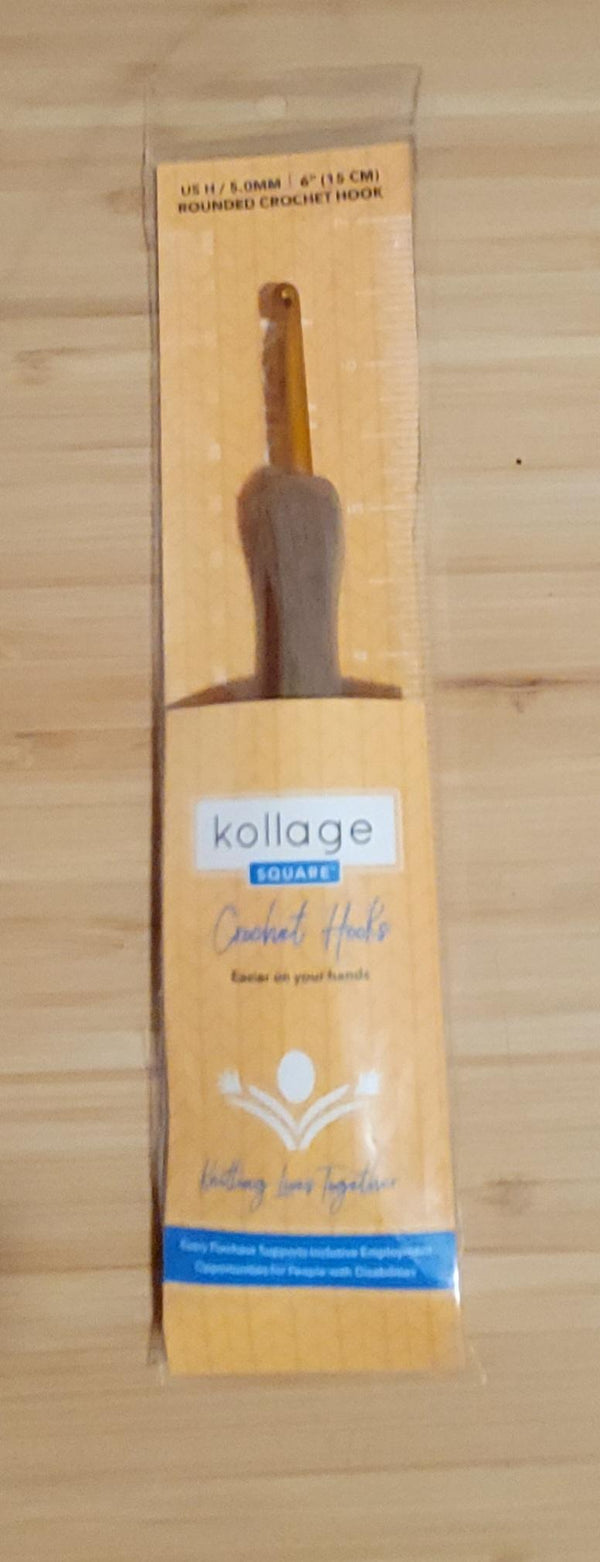 Kollage Rounded Tip Crochet Hook (US H/5.0 mm)