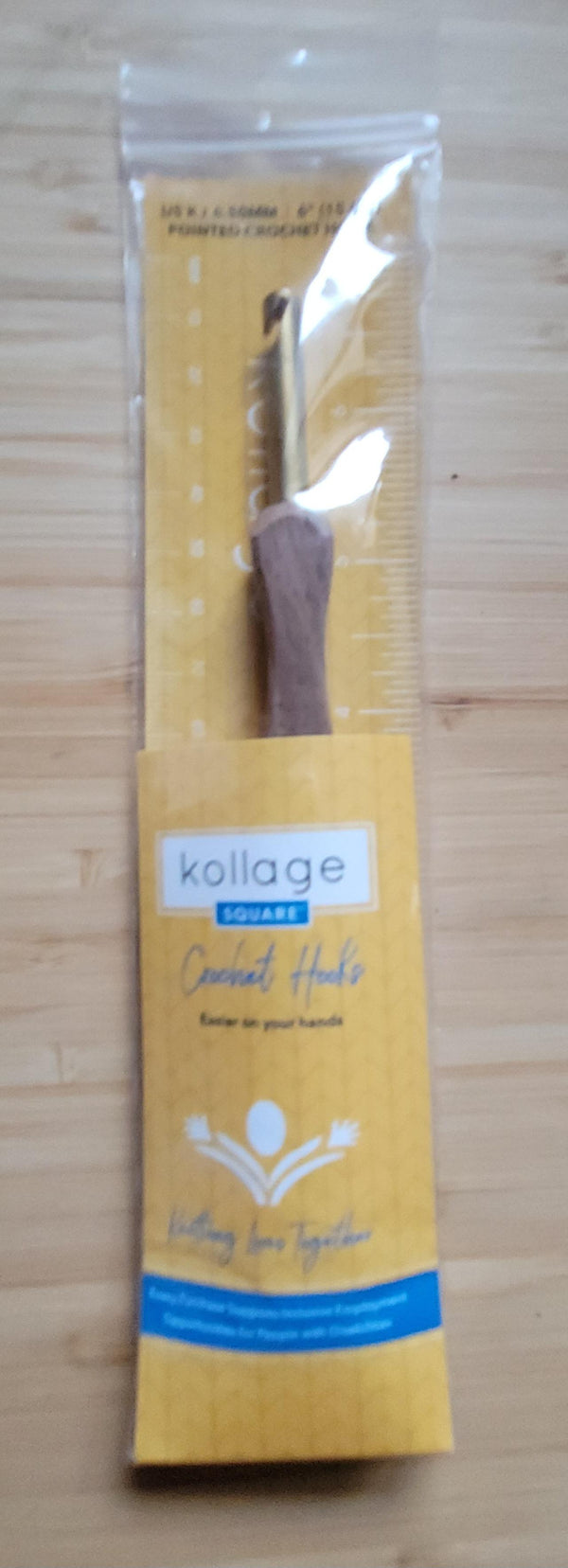 Kollage Pointed Tip Crochet Hook (US K/6.50 mm)