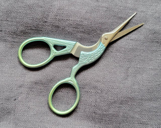 Buy aqua-matte Embroidery Scissors (Small Crane)