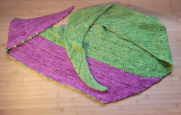 Knitwear: Solstice Shawl (Asymmetrical)