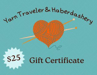 Yarn Traveler & Haberdashery Gift Certificates