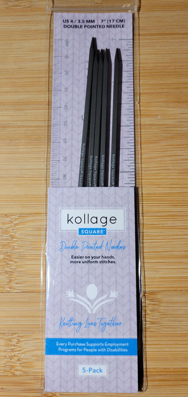 Kollage Double Pointe US 4 (3,50 mm) 7 pouces/17 cm