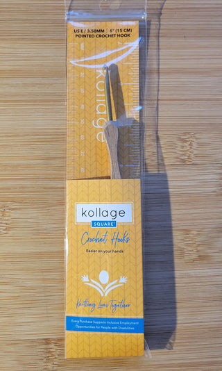 Kollage Pointed Tip Crochet Hook (US E/3.50mm)