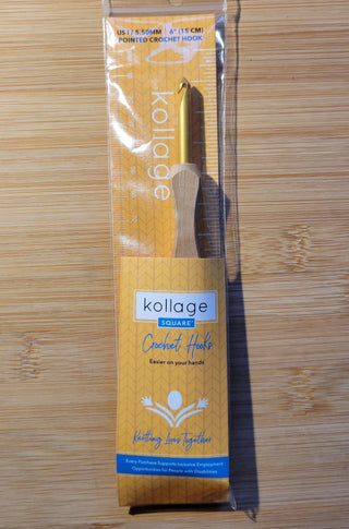 Kollage Pointed Tip Crochet Hook (US I/5.5 mm)