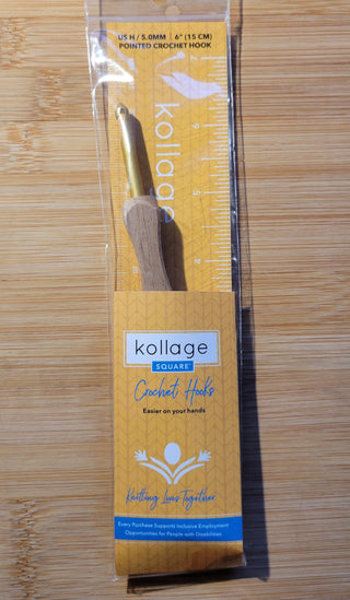 Kollage Pointed Tip Crochet Hook (US H/5.0mm)