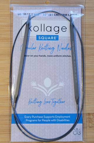 Kollage Circulaire Ferme US 10 (6,0 mm) et 32 ​​pouces/81 cm